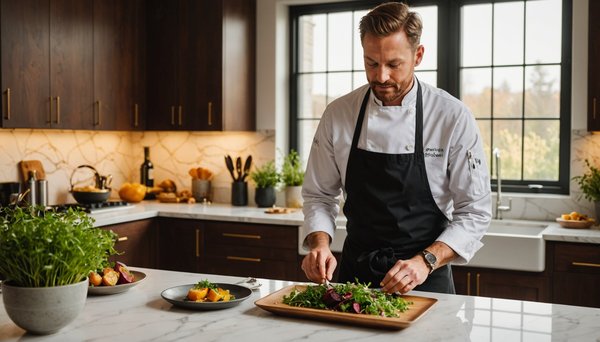 L'expérience culinaire exclusive d'un chef à domicile